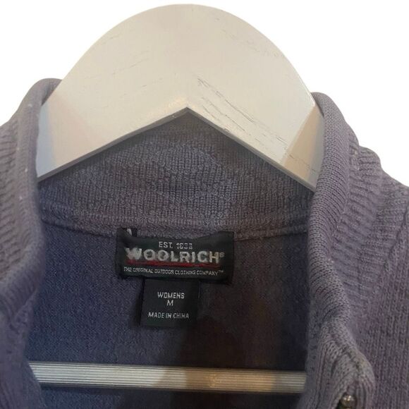 Wool rich medium 100% wool vest full zip up blue - Picture 3 of 5